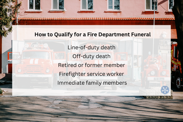 How to Qualify for a Fire Department Funeral